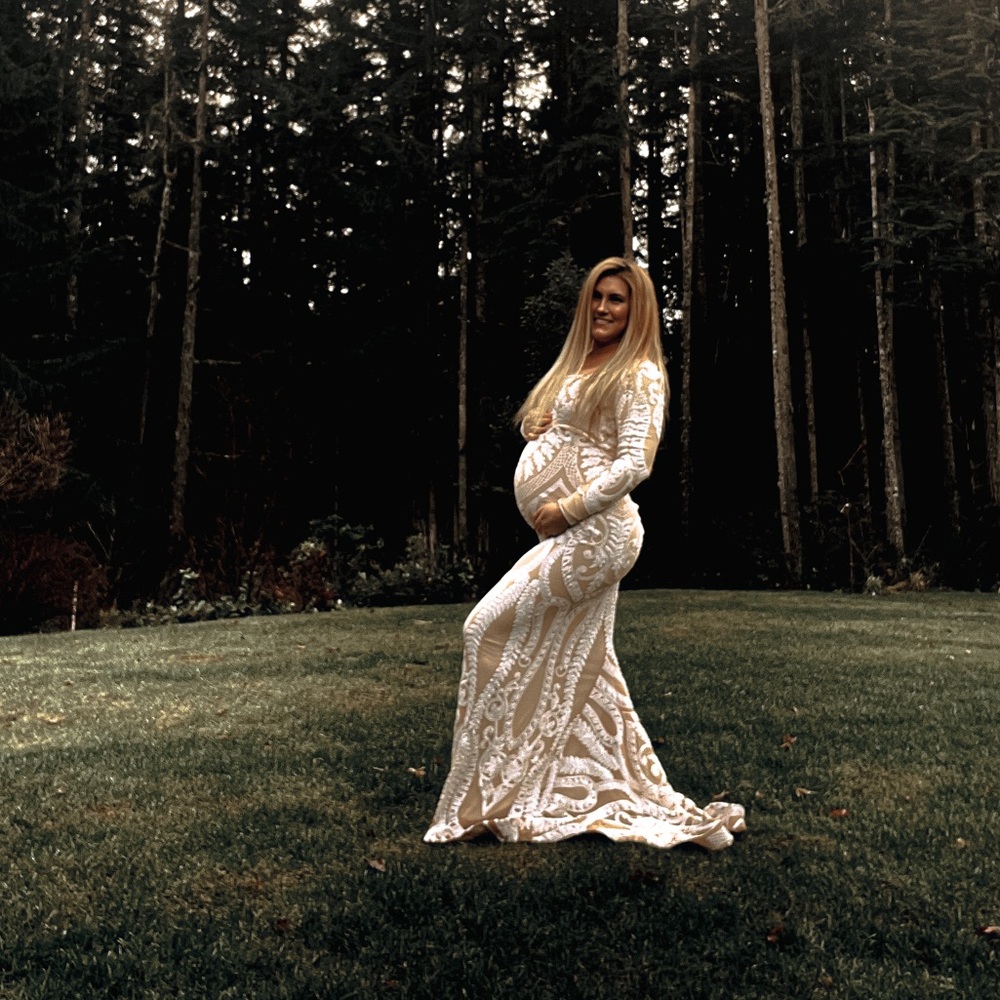 Handmade Etsy Maternity Dress